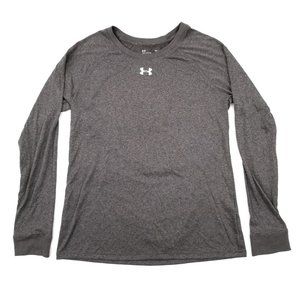 Under Armour | Gray Space Dye Heatgear Loose Shirt